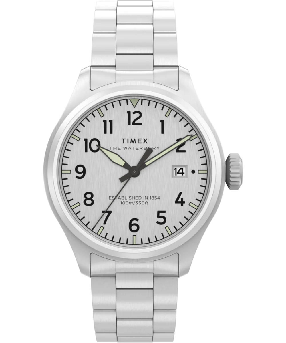 Waterbury Ace 41mm Stainless Steel Bracelet Watch