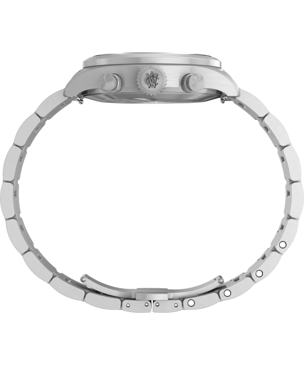 Waterbury Ace Chronograph 41mm Stainless Steel Bracelet Watch - Image 3