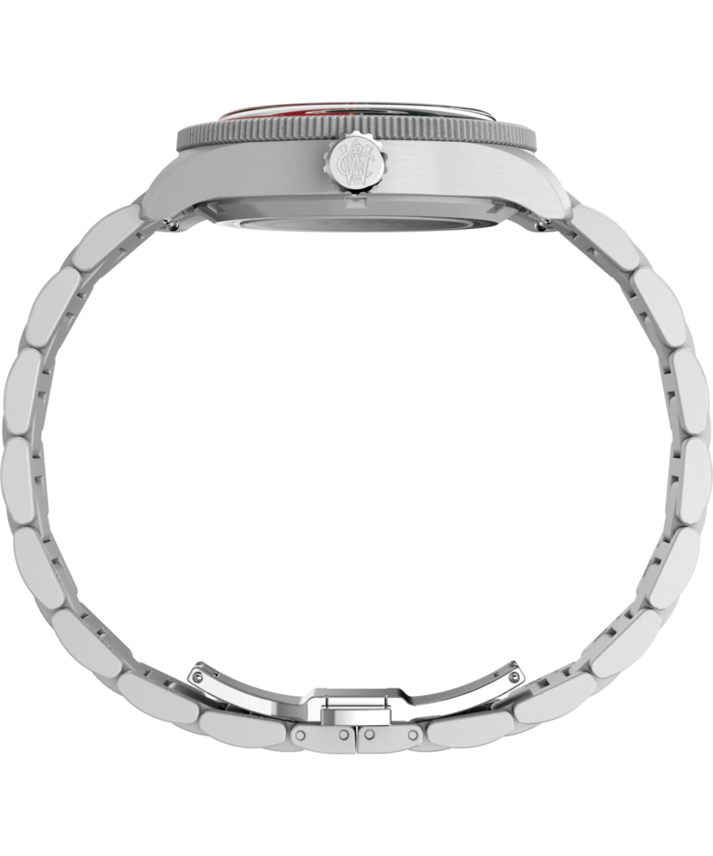 Waterbury Heritage Automatic GMT 41.5mm Stainless Steel Bracelet Watch - Image 2