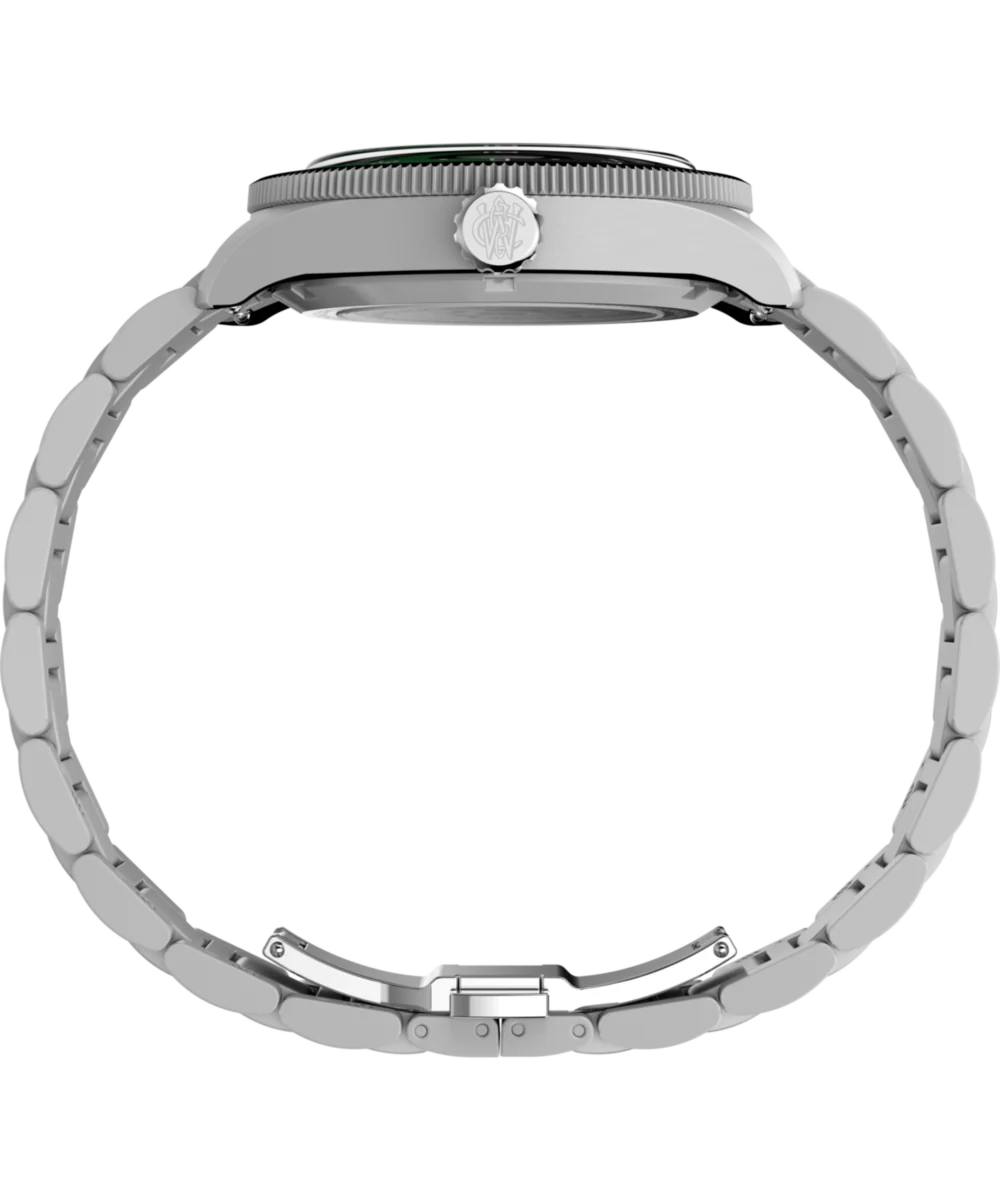 Waterbury Heritage Automatic GMT 41.5mm Stainless Steel Bracelet Watch - Image 2