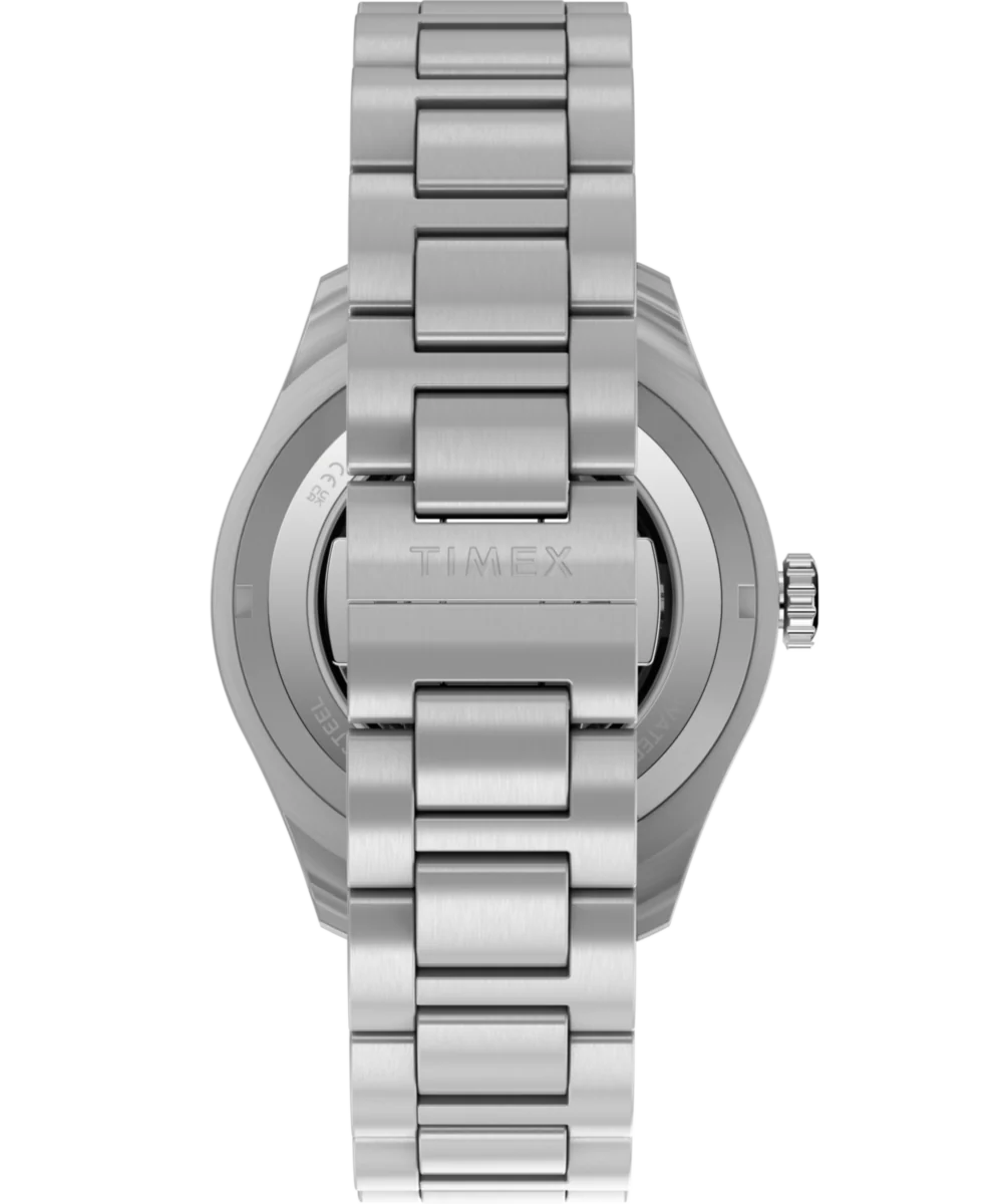 Waterbury Heritage Automatic GMT 41.5mm Stainless Steel Bracelet Watch - Image 3