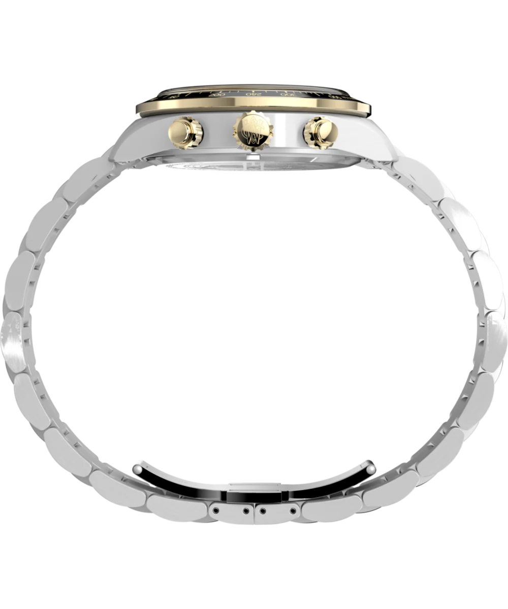 Waterbury Heritage Chronograph 39mm Stainless Steel Bracelet Watch - Image 4