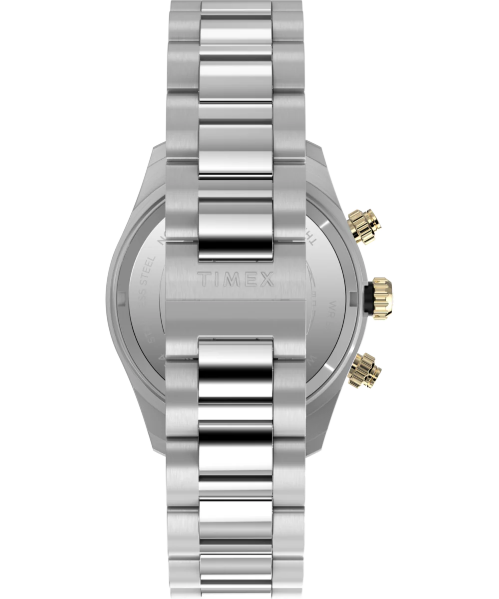 Waterbury Heritage Chronograph 39mm Stainless Steel Bracelet Watch - Image 5