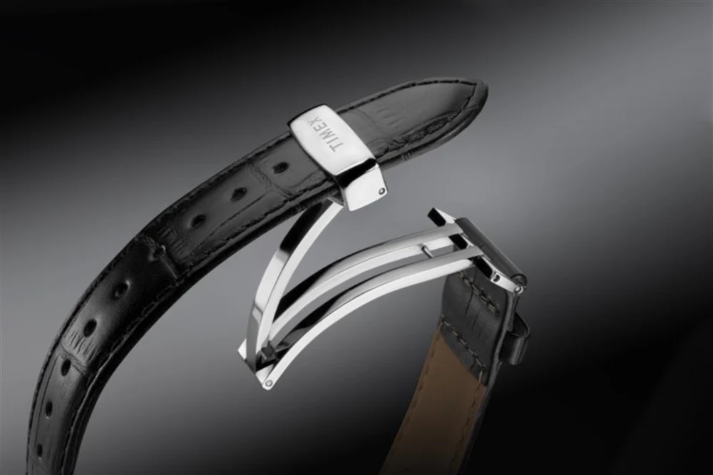 Waterbury Metropolitan Sub-Second 39mm Leather Strap Watch - Image 8