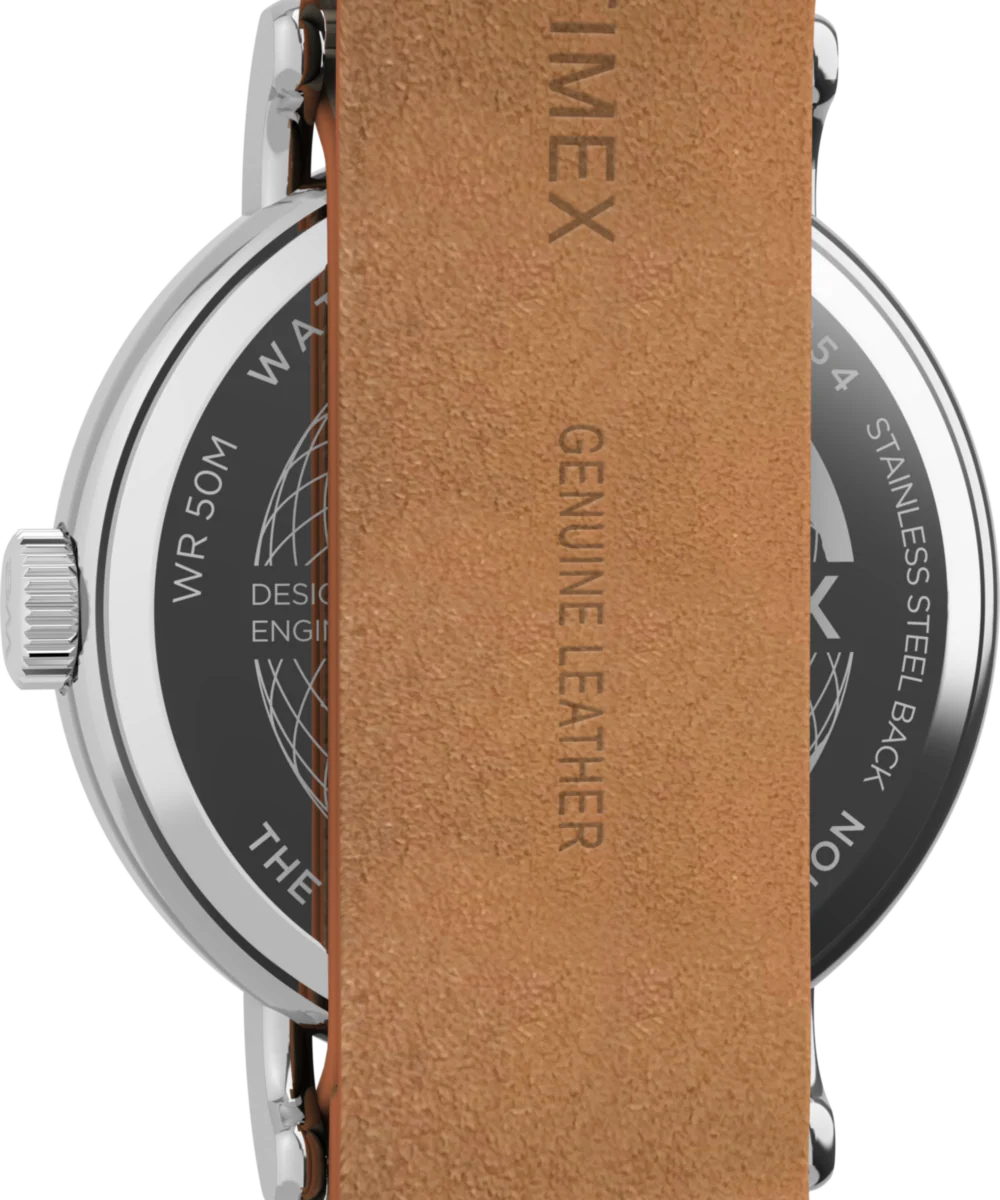 Weekender 37mm Leather Strap Watch - Image 7