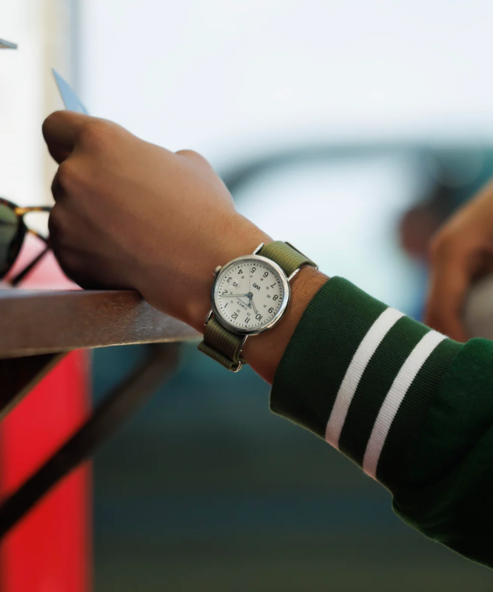 Weekender 40mm Fabric Strap Watch  - Image 2