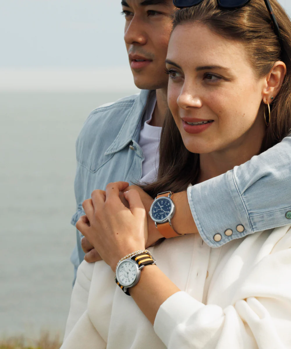Weekender 40mm Leather Strap Watch - Image 12