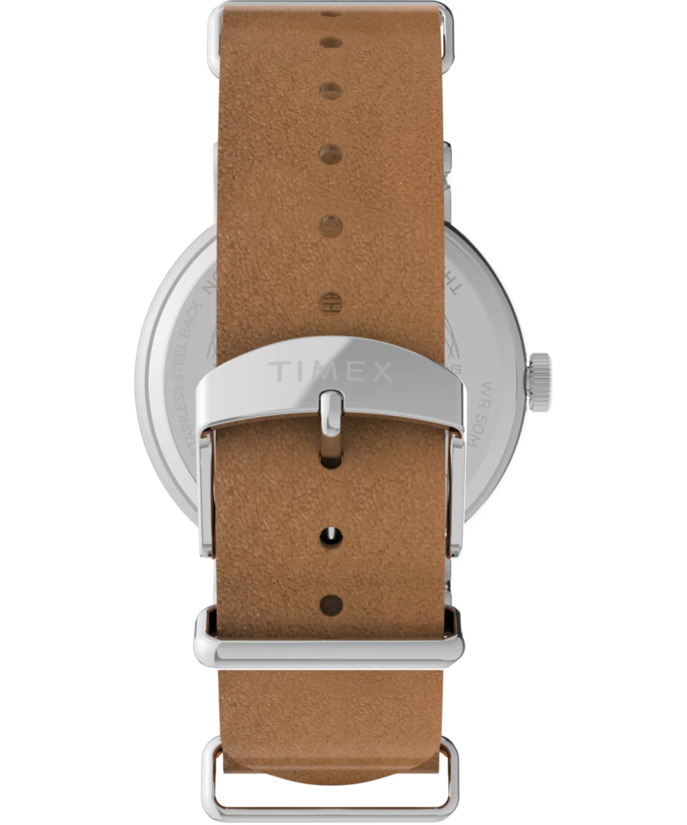 Weekender 40mm Leather Strap Watch - Image 6