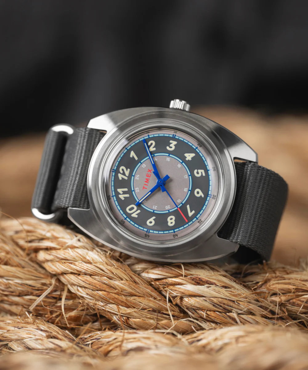 Worn & Wound x Timex Storm 37mm Fabric Strap Watch - Image 6