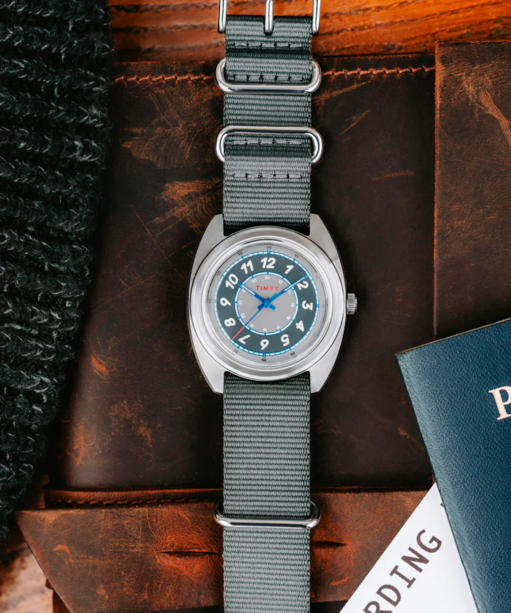 Worn & Wound x Timex Storm 37mm Fabric Strap Watch - Image 7