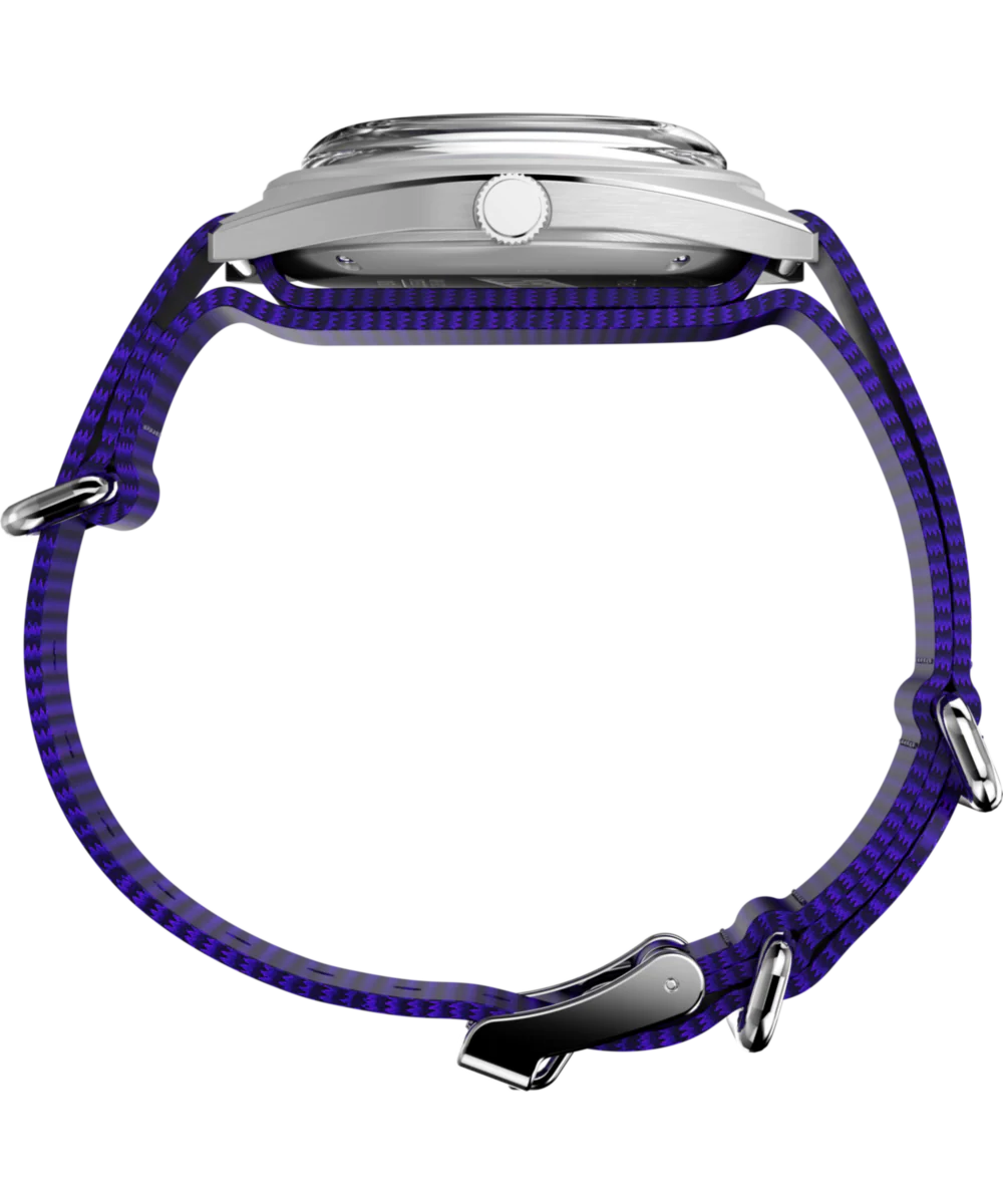 Worn & Wound x Timex Whirlpool 37mm Fabric Strap Watch - Image 5