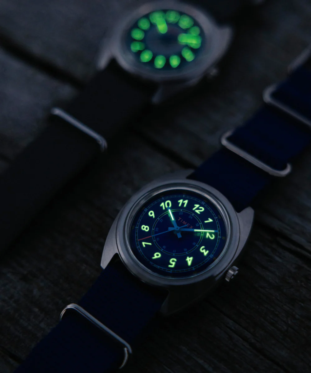 Worn & Wound x Timex Whirlpool 37mm Fabric Strap Watch - Image 9